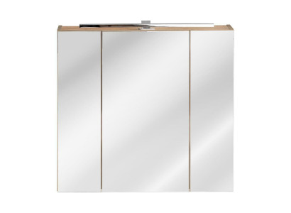 Armoire à miroir Armoire de salle de bain miroir de salle de bain 80x16x75 cm Armoires