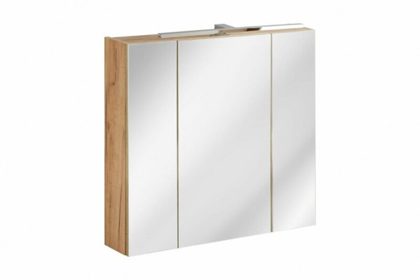 Armoire à miroir Armoire de salle de bain miroir de salle de bain 80x16x75 cm Armoires