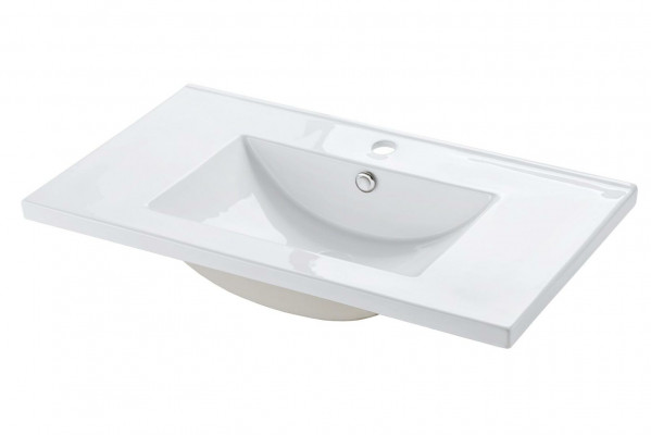 Céramique Lavabo Vasque à Poser Bassin Blanc Lavabo