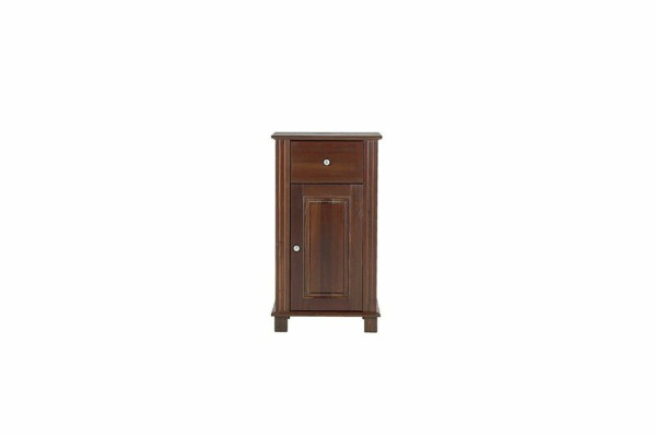 Étagère de meuble de salle de bain Armoire Meubles bruns Armoires en bois 46x36x83cm Étagères