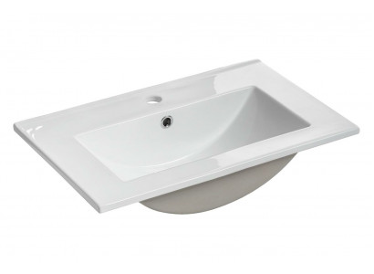 Céramique Lavabo Lavabo Lavabo de comptoir décoratif Blanc encastré