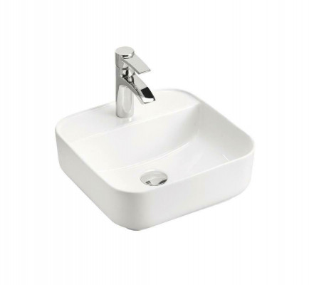 Céramique Lavabo Lavabo Lavabo Lavabovasque encastrable Blanc Lavabo