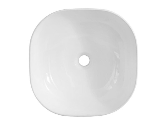 Évier en céramique Évier moderne Évier de comptoir décoratif Blanc