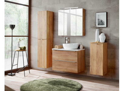 Conception Mobilier Salle de Bain Salle de Bain 4 pièces Ensemble Armoire Lavabo