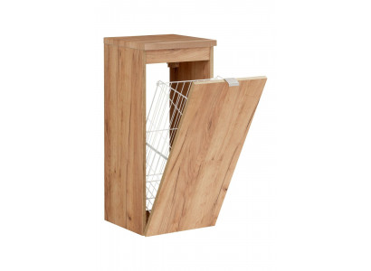 Armoire murale universelle pour salle de bain avec panier à linge