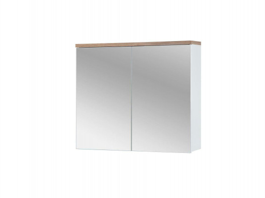 Armoire murale de salle de bain avec miroir 80 cm