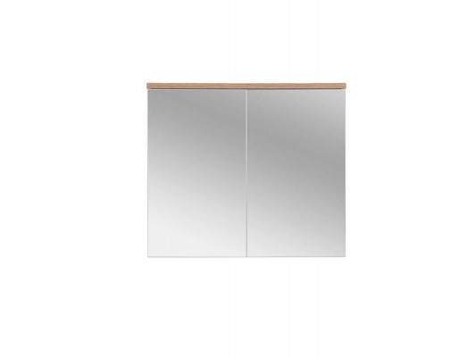 Armoire murale de salle de bain avec miroir 80 cm