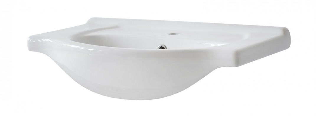 Lavabo en céramique Lavabo encastré Blanc Lavabo