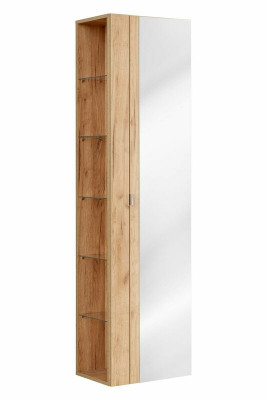 Armoire à miroir pour salle de bains avec étagère de 60 cm