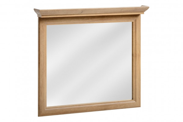 Miroir de salle de bain Miroir mural Bois 85x76cm Cadre