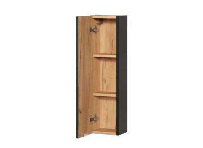Salle de bain Mobilier de salle de bain Étagère Armoire Marron Armoires Pharmacies Bois