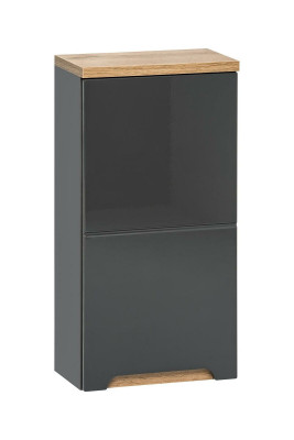 Étagère de salle de bain armoire suspendue haute 35 x 20 x 70 cm armoire de salle de bain suspendue