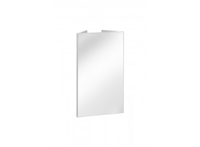 Miroir d'angle Miroir Miroir mural Miroir de salle de bains Meuble d'angle Miroir blanc