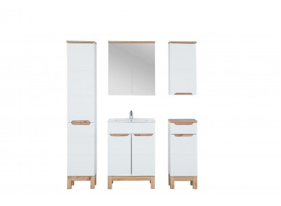Meuble de salle de bain en design lavabo ensemble salle de bain commode salle de bain ensembles meubles de salle de bain 5 pièces.
