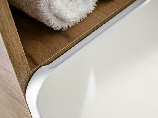 Conception de la salle de bain Mobilier de salle de bain Ensemble de 5 pièces Garde-robe Déco Lavabo
