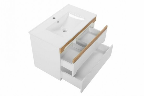 Meuble de salle de bain Design Salle de bain 6 pièces Ensemble Décoratif Armoire Lavabo