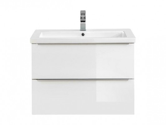 Ensemble de meubles de salle de bain 80cm Lavabo avec meuble sous-vasque Tiroir de lavabo Armoire murale