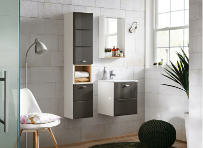 3 pièces. Meuble de salle de bain Lavabo Ensemble de salle de bain Lavabo Lavabo