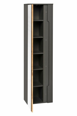 Meubles de salle de bains de conception Ensemble de 6 pièces Salle de bains Armoire Lavabo Éclairage