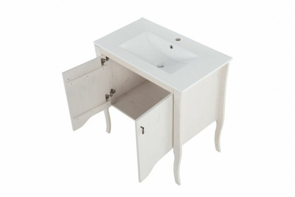 Meuble-lavabo Étagère Armoires 79cm Lavabo Lavabo