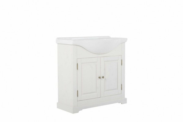 Lavabo de maison de campagne de qualité luxueuse lavabo bassin avec meuble sous-vasque 85x35x81