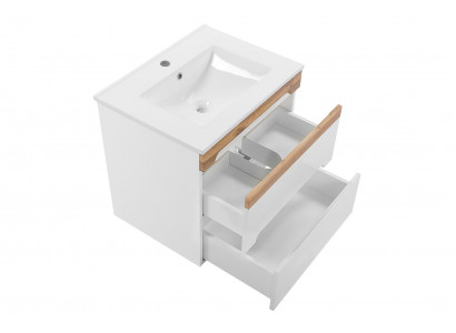 Waschbecken Waschtisch Unterschrank Keramikbecken Badezimmer
