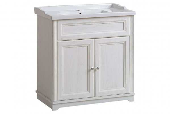 Meubles de salle de bain de style antique avec meuble bas de lavabo pour salle de bain de maison de campagne