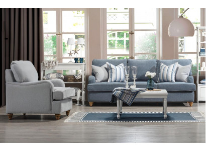 Ensemble de canapé 2 pièces Mobilier de salon Canapé trois places Fauteuil de luxe neuf