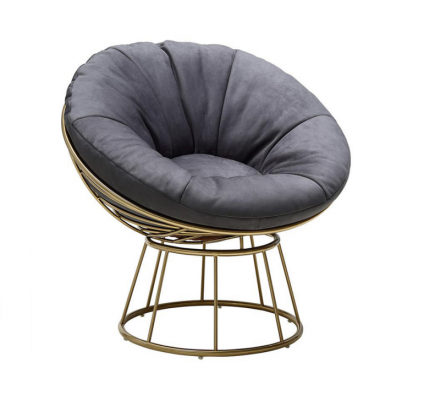 Fauteuil Places Design Salon Rembourrage Bois Rembourrage Moderne Luxe Gris