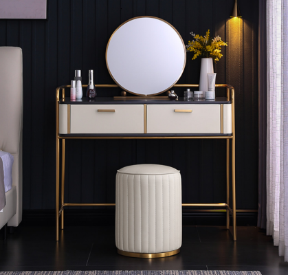 Consoles Table Design Mobilier Tables Table de maquillage de luxe pour chambre