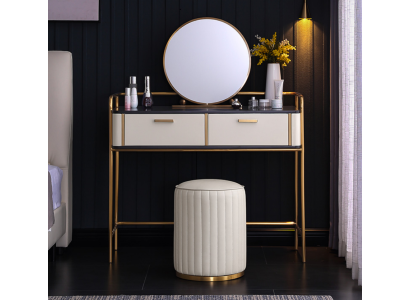 Consoles Table Design Mobilier Tables Table de maquillage de luxe pour chambre