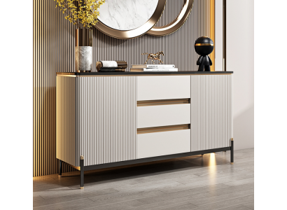 Commode Buffet blanc Armoire en bois Mobilier Ameublement Buffet de luxe neuf