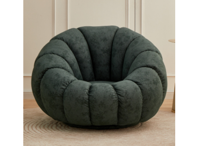 Fauteuil 1 place Textile Salon Fauteuil de luxe Design Gris Moderne neuf