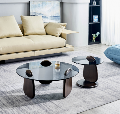 Table basse ronde Table basse Table d'appoint Table de salon design Tables de salon