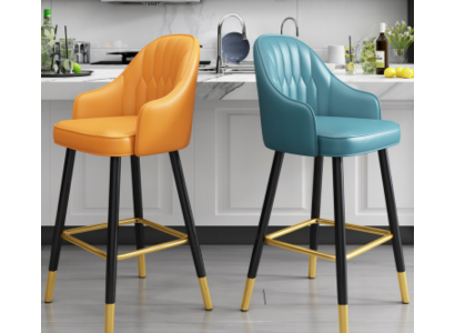Tabouret de bar Chaise de bar Design en tissu Chaises de bar Tabouret de bar Chaises de salle à manger