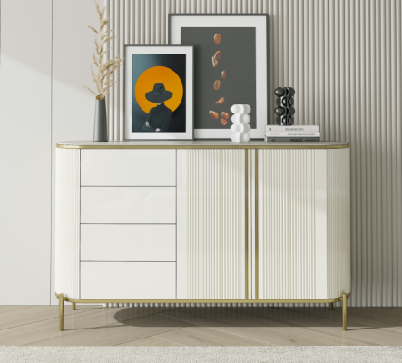 Commode Buffet Armoire Commodes de luxe Armoire Étagère Mobilier Armoire en bois