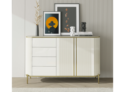 Commode Buffet Armoire Commodes de luxe Armoire Étagère Mobilier Armoire en bois