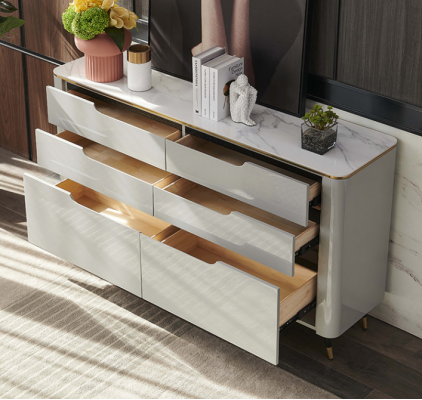 Conception Commode Buffet Buffet avec tiroirs Armoire Salon nouveau