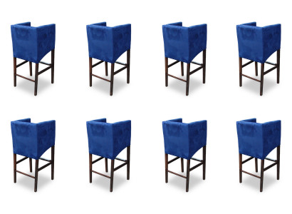 8x Tabouret Tabouret de Bar Fauteuil Chaise Tabouret Bar Comptoir Conception Complète
