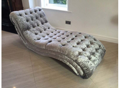Canapé Chesterfield Chaise Longue Canapé Long Club Relax Décoratif Longues en Cuir