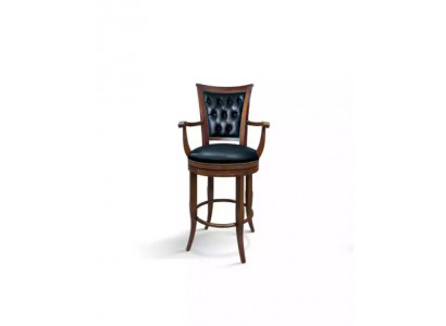 Tabouret de bar Chaise Fauteuil en cuir synthétique Meubles classiques Rembourrage Chesterfield