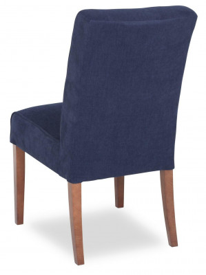 Fauteuil Chesterfield Textile Chaise Rembourrage en Velours en Tissu Siège en Bois Massif