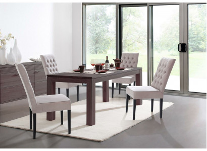 Groupe de chaises Chesterfield 2x fauteuil fauteuil suite siège rembourrage velours nouvelles chaises