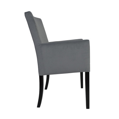 Chaise de club Lounge design Chaise de salle à manger Chaise de relaxation Fauteuil Rembourrage Fauteuil Accoudoir Lehn nouveau