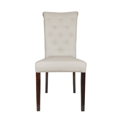Chaise design Chesterfield Fauteuil Rembourré Chaises Salle à manger Salon nouveau