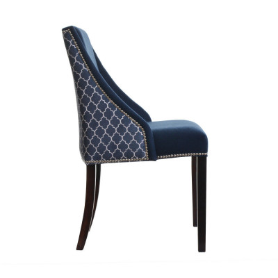 Fauteuil de designer, fauteuil Chesterfield, chaises rembourrées pour la salle à manger du restaurant, salon.