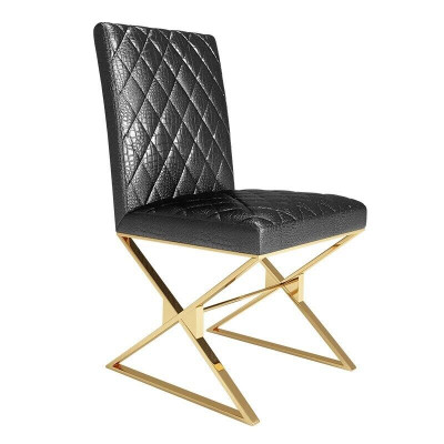 Ensemble de chaises de designer 4x chaises Suite Lehn Rembourrage Ensemble de salle à manger Cuir
