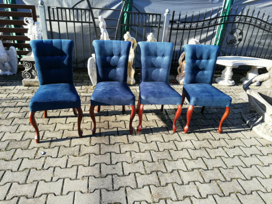 Salle à manger 4x ensemble de chaises Chaises Suite Rembourrage Lehn Salon Bois