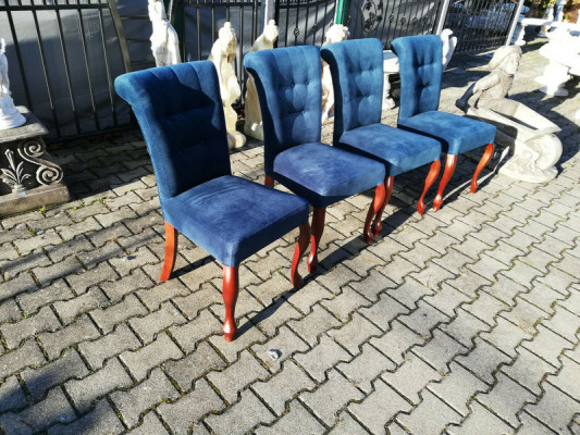 Salle à manger 4x ensemble de chaises Chaises Suite Rembourrage Lehn Salon Bois