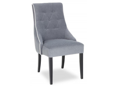 Lehn Chaise Restaurant Industrie 2x Chaises de Designer Assise Rembourrée Ensemble Chesterfield